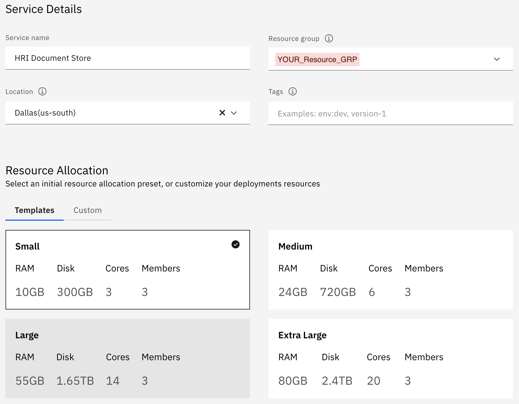 elastic-configure