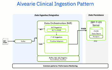 Alvearie Clinical Ingestion Pattern